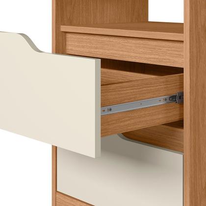 Imagem de Mesa de Cabeceira 2 Gavetas Sara Flex