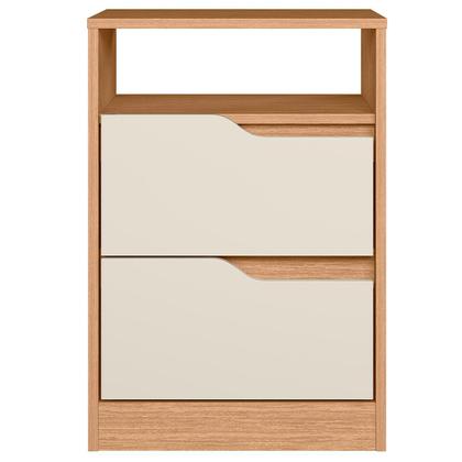 Imagem de Mesa de Cabeceira 2 Gavetas Sara Flex