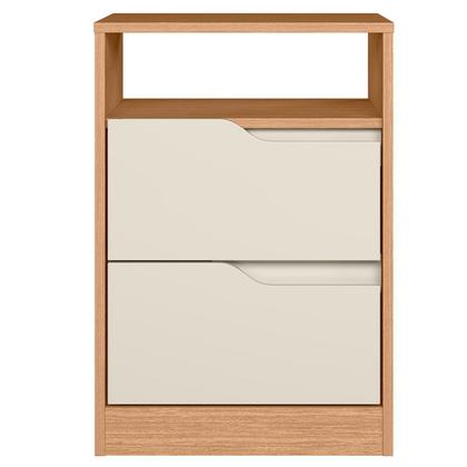 Imagem de Mesa de Cabeceira 2 Gavetas Sara Flex