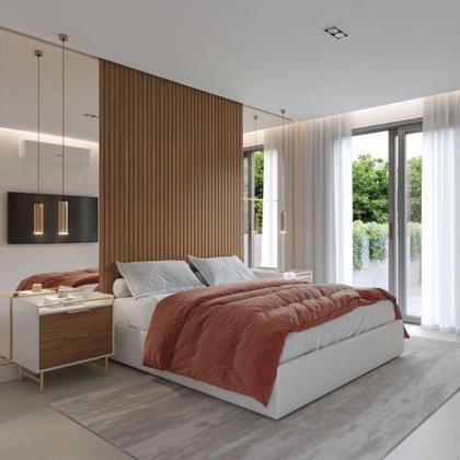 Imagem de Mesa de Cabeceira 2 Gavetas Yves Freijó e Off White