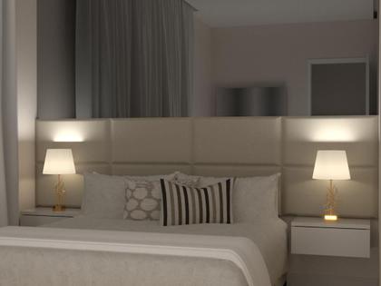 Imagem de Mesa de Cabeceira 30cm MDF com gaveta