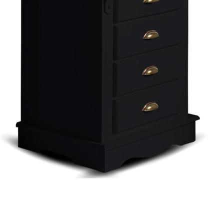 Imagem de Mesa de Cabeceira 4 Gavetas Manchester 2044 Linz Móveis