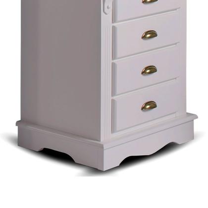 Imagem de Mesa de Cabeceira 4 Gavetas Manchester 2044 Linz Móveis