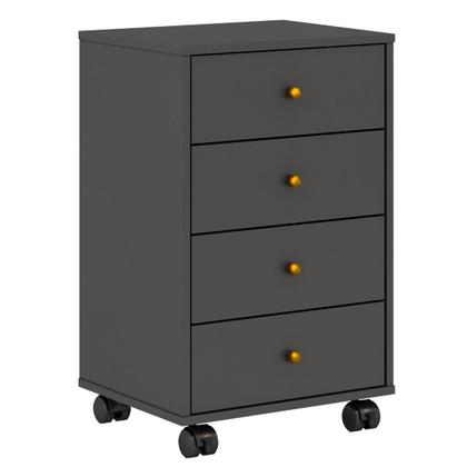 Imagem de Mesa de Cabeceira 4 Gavetas Presence