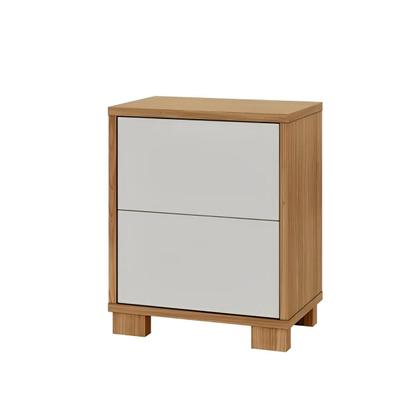 Imagem de Mesa de Cabeceira 54cm com 02 Gavetas Dalla Costa 100% MDF