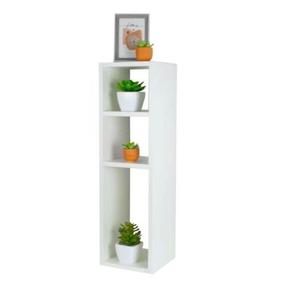 Imagem de Mesa De Cabeceira 60x30x15 Pequena  Branco Quarto Sala