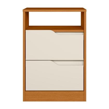 Imagem de Mesa de cabeceira albatroz sole cinamomo/off white