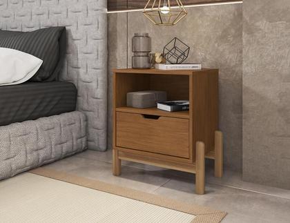 Imagem de Mesa de Cabeceira Antares Cedro - Casa D