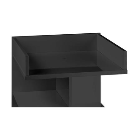 Imagem de Mesa de Cabeceira Apoio Lateral Canto do Bar Bebidas Preto