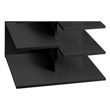 Imagem de Mesa de Cabeceira Apoio Lateral Canto do Bar Bebidas Preto