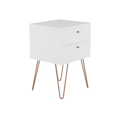 Imagem de Mesa de Cabeceira Bovec 2 GV Branca