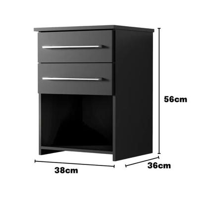 Imagem de Mesa de Cabeceira BRUNA ONIX