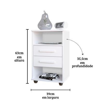 Imagem de Mesa de cabeceira Cielo - Mizza Decor