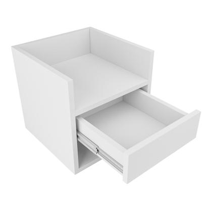 Imagem de Mesa de Cabeceira com Gaveta Nicho Criado Mdf