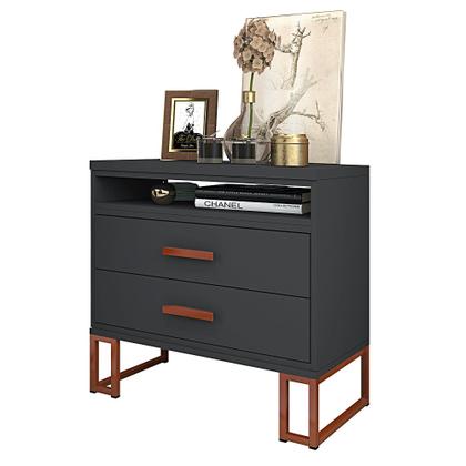 Imagem de Mesa De Cabeceira Criado Classic Prime Alto Padrão 100% Mdf