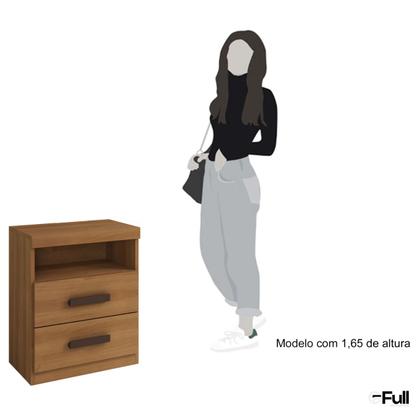 Imagem de Mesa de Cabeceira Criado Compacto Quarto Cama