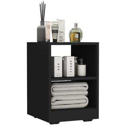 Imagem de Mesa de Cabeceira Criado Decore Compacto com Rodízios 