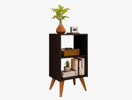 Imagem de Mesa De Cabeceira Criado Retro Cama Quarto Suite Cor Branca