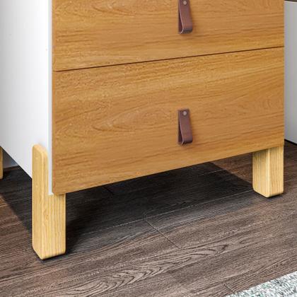 Imagem de Mesa de cabeceira dumont com 3 gavetas