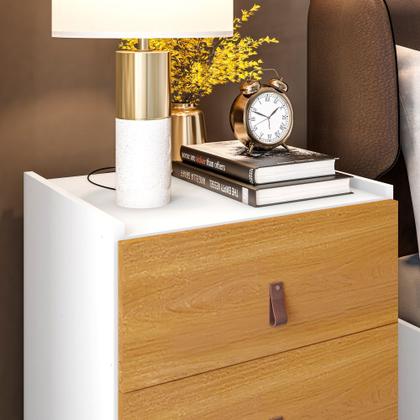 Imagem de Mesa de cabeceira dumont com 3 gavetas