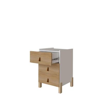 Imagem de Mesa de cabeceira dumont com 3 gavetas