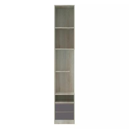 Imagem de Mesa de Cabeceira Esquerdo 1 Porta 2 Gavetas Prime Plus Luciane