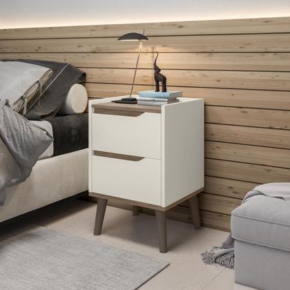 Imagem de Mesa de Cabeceira Gabriela 02 Gavetas