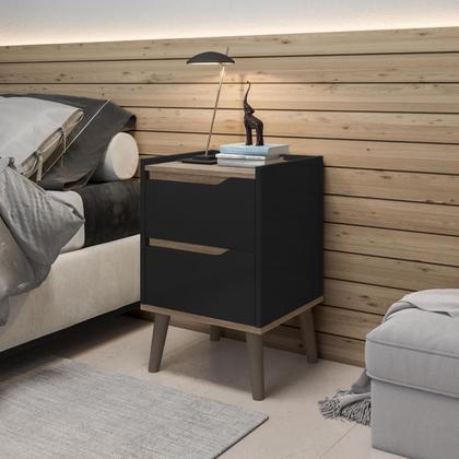 Imagem de Mesa de Cabeceira Gabriela 02 Gavetas