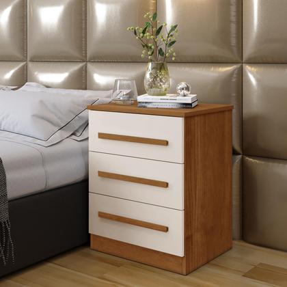 Imagem de Mesa de Cabeceira Império: Compacta, Funcional e Cheia de Estilo