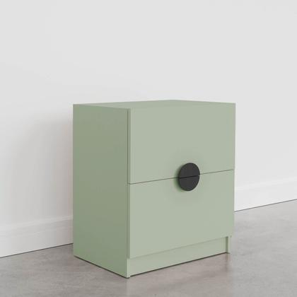 Imagem de Mesa de Cabeceira Infantil com 2 Gavetas Joy Kids CabeCasa MadeiraOriginals