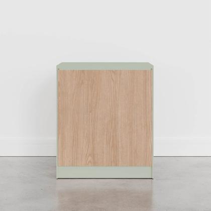 Imagem de Mesa de Cabeceira Infantil com 2 Gavetas Joy Kids CabeCasa MadeiraOriginals