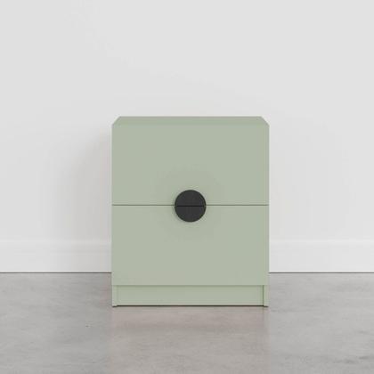 Imagem de Mesa de Cabeceira Infantil com 2 Gavetas Joy Kids CabeCasa MadeiraOriginals