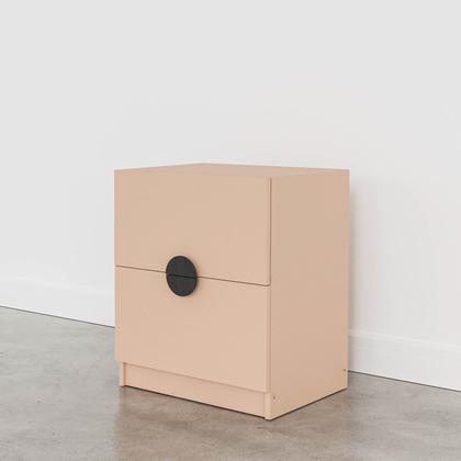 Imagem de Mesa de Cabeceira Infantil com 2 Gavetas Joy Kids CabeCasa MadeiraOriginals