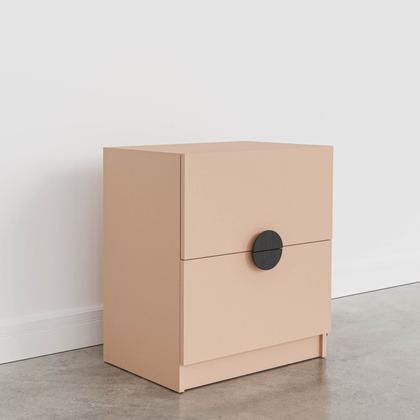 Imagem de Mesa de Cabeceira Infantil com 2 Gavetas Joy Kids CabeCasa MadeiraOriginals