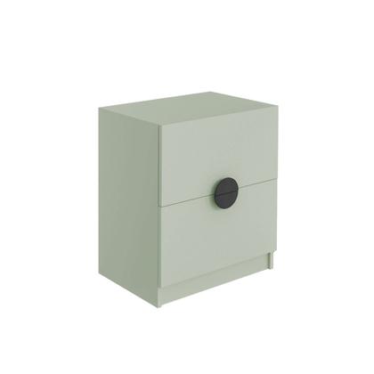 Imagem de Mesa de Cabeceira Infantil Planejada com 2 Gavetas Joy Kids CabeCasa MadeiraOriginals Verde