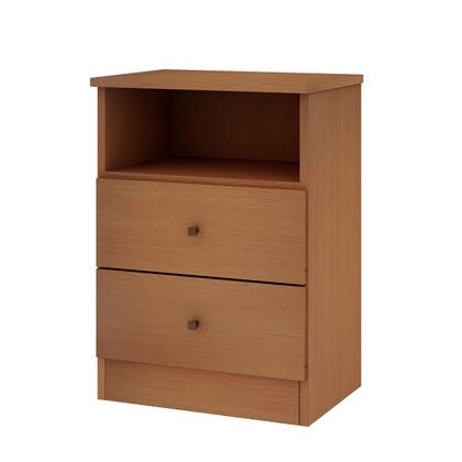 Imagem de Mesa de Cabeceira Irlanda 2 Gavetas Freijó - Genialflex