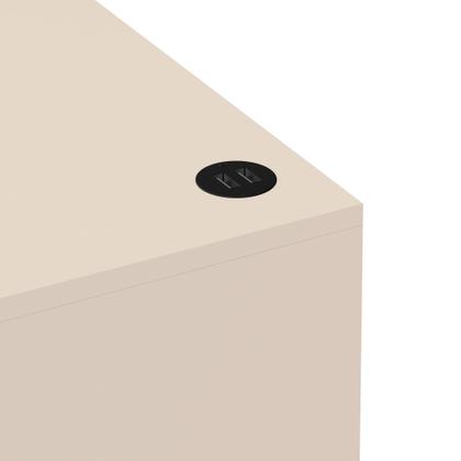 Imagem de Mesa de Cabeceira JB 1010 Várias Cores Mesinha Apoio Decorativa de Canto Quarto Cama Criado Moderno