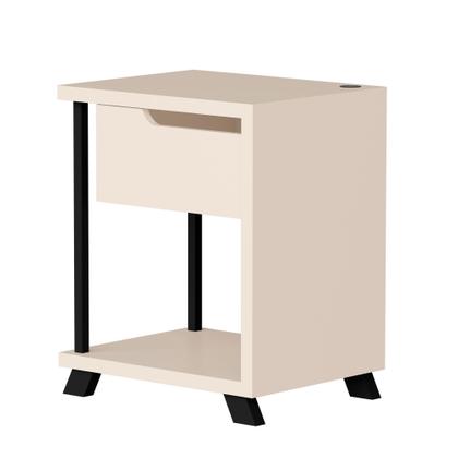 Imagem de Mesa de Cabeceira JB 1010 Várias Cores Mesinha Apoio Decorativa de Canto Quarto Cama Criado Moderno