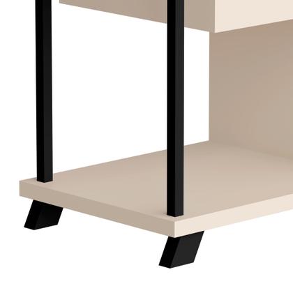 Imagem de Mesa de Cabeceira JB 1010 Várias Cores Mesinha Apoio Decorativa de Canto Quarto Cama Criado Moderno