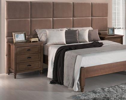 Imagem de Mesa de Cabeceira Lile 3 Gavetas Madeira Maciça Weihermann