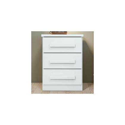 Imagem de Mesa de Cabeceira Lopas Baião 3 Gavetas