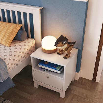 Imagem de Mesa de Cabeceira Lucy de Madeira Maciça