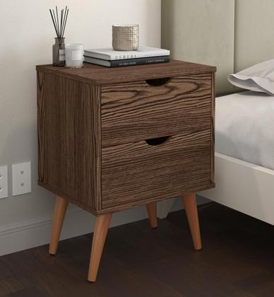 Imagem de Mesa de Cabeceira Madri Criado Estilo Retrô Para Quarto - Móveis Barboza