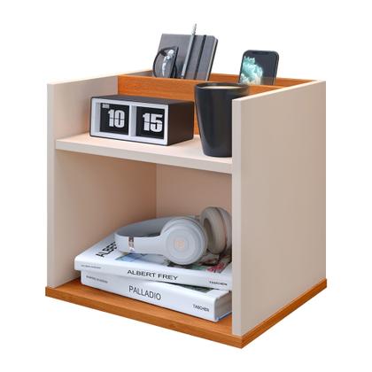 Imagem de Mesa de Cabeceira Madri Suspensa para quarto - Off White com Cinamomo