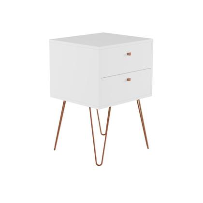 Imagem de Mesa de Cabeceira Maribor 2 GV Branca