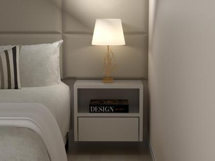 Imagem de MESA DE CABECEIRA MDF 30cm com gaveta