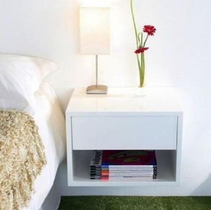 Imagem de MESA DE CABECEIRA MDF 40cm COM GAVETA