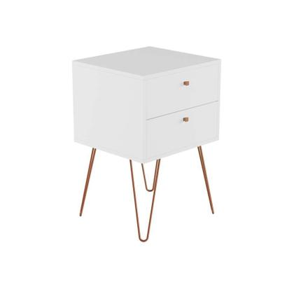 Mesa de Cabeceira Mesto 2 GV Branca - Mobly Imagem de Mesa de Cabeceira Mesto 2 GV Branca