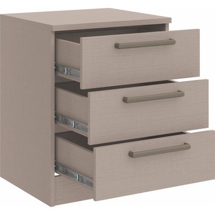 Imagem de Mesa de Cabeceira Modulada 3 Gavetas Requinte+ 100% MDF