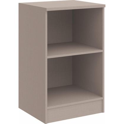 Imagem de Mesa de Cabeceira Modulada Requinte com 1 Porta - Duna Line/Branco Line